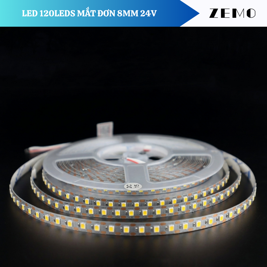 led mắt đơn 120led 8mm